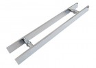Puxador Retangular Aluminio 100cm X 80cm - Porta de Vidro