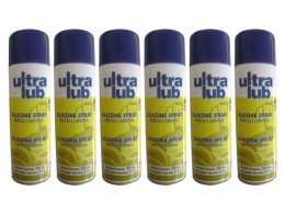 Silicone Spray Ultra Lub 350 Ml - 06 Unidades